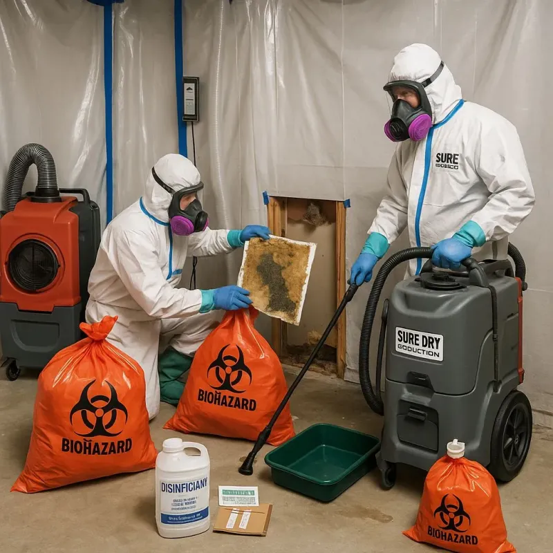 Contaminated Water Handling Protocols process in Colon, MI