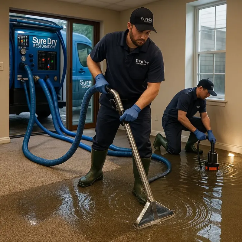 Water Extraction and Removal process in Colon, MI